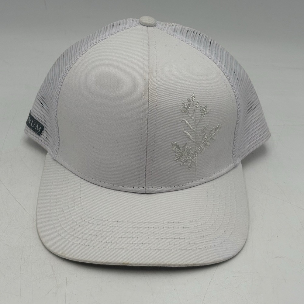 BottleRock Music Festival Trucker Hat White Platinum Napa Valley SnapBack‎ Cap
